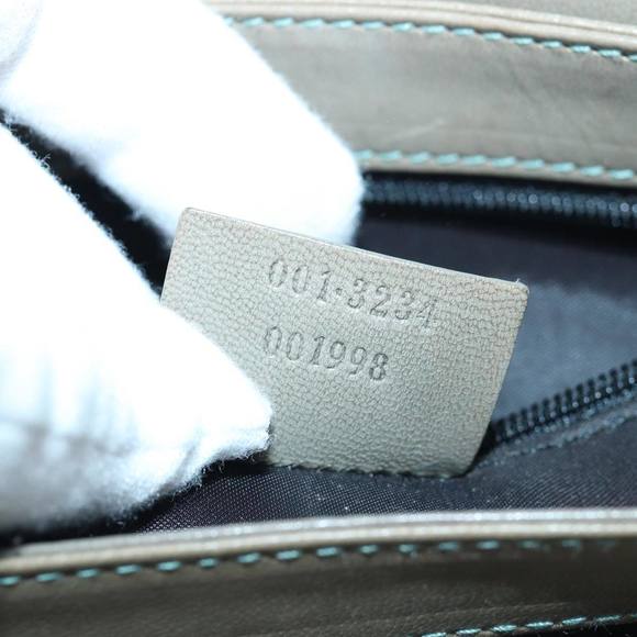 GUCCI Hand Bag Leather Brown Auth bs16079 - Picture 12 of 16